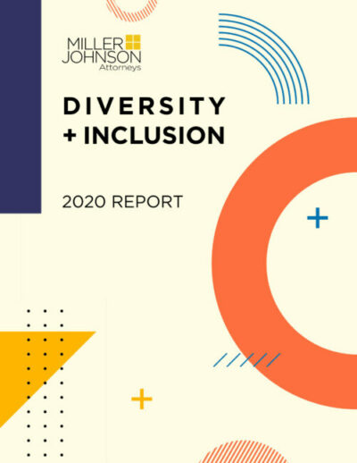Diversity and Inclusion report 2020 cover